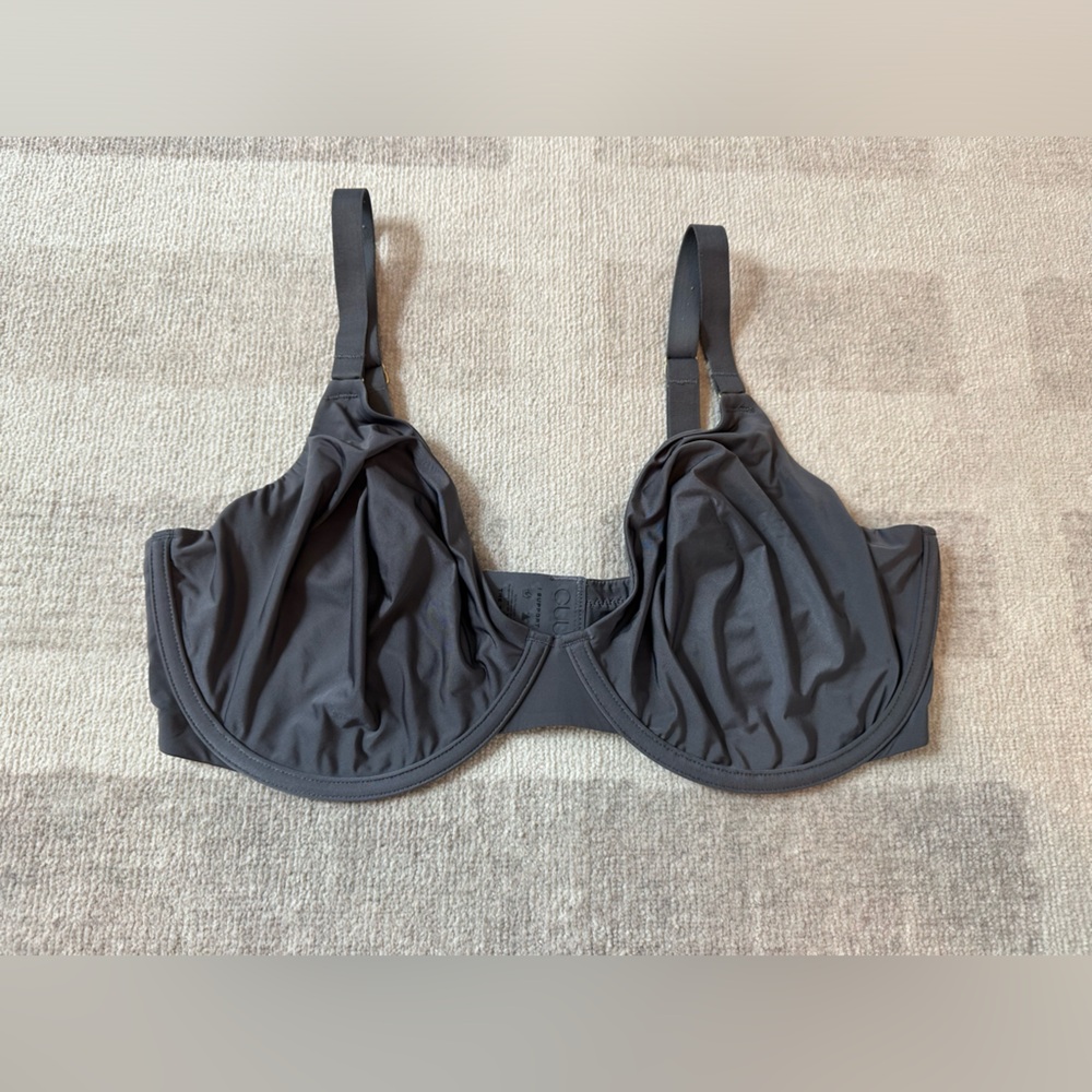 Cuup Women’s The Triangle Bra Slate (Size 38F)
